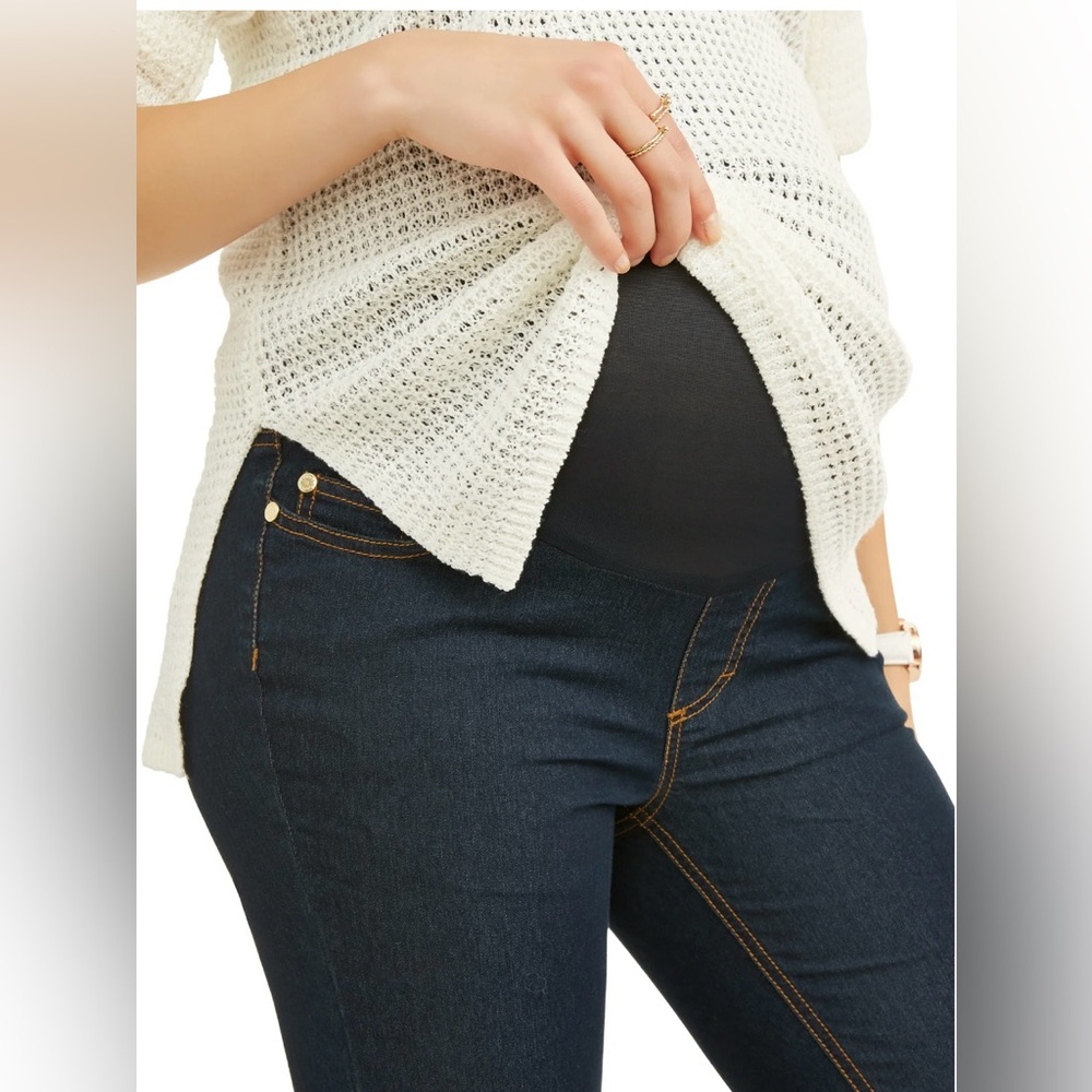 NWT - Maternity Skinny Jeans with Full Panel.